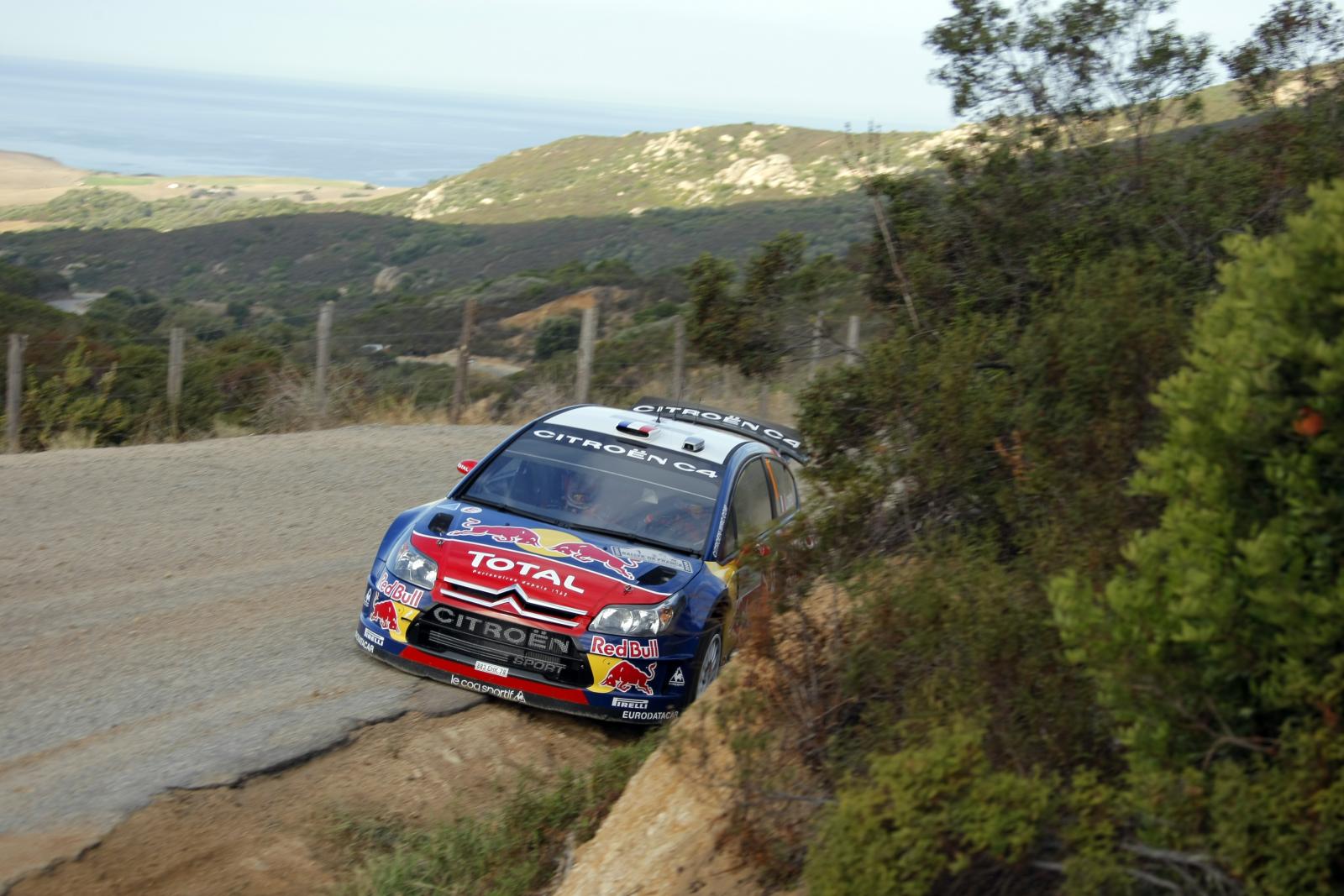 C4 WRC 2008 in Corsica
