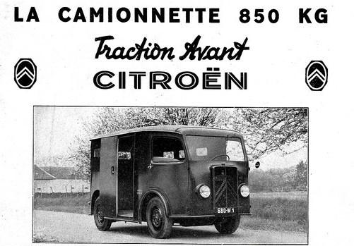 TUB 1939 Citroën announcement
