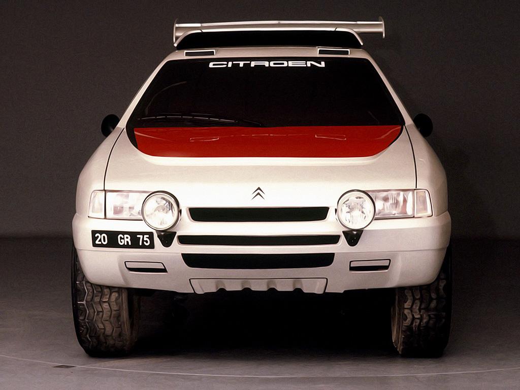 ZX Rallye Raid prototype 1990 front view